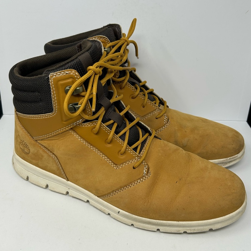 Timberland Men's Tan Leather Boots size 9.5